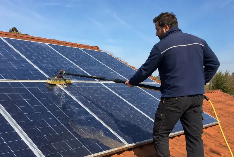 Nettoyage et entretien de panneaux solaires à Bruay-sur-l'Escaut
